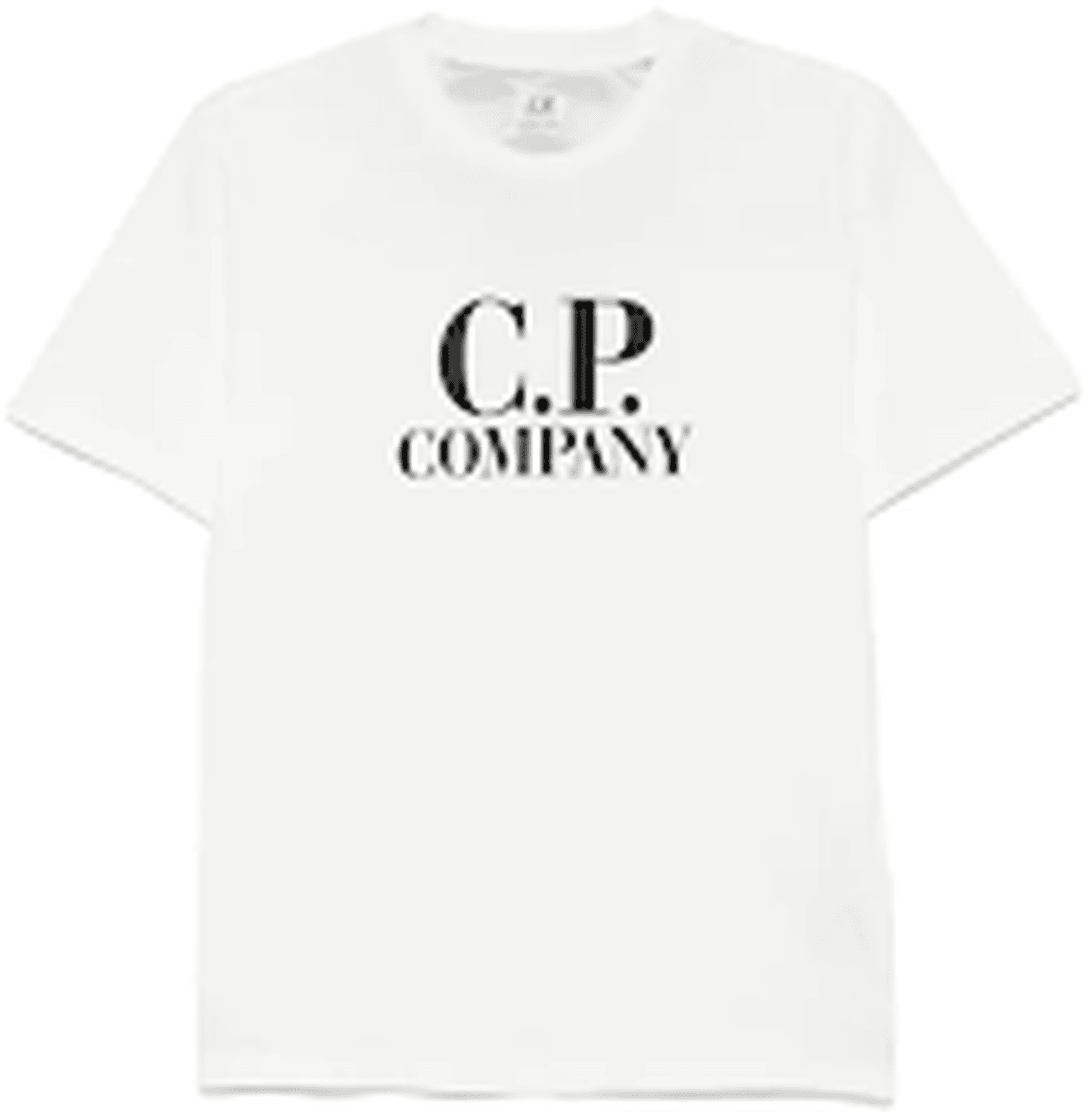 (100) CP Company Classic Logo T-Shirt - White