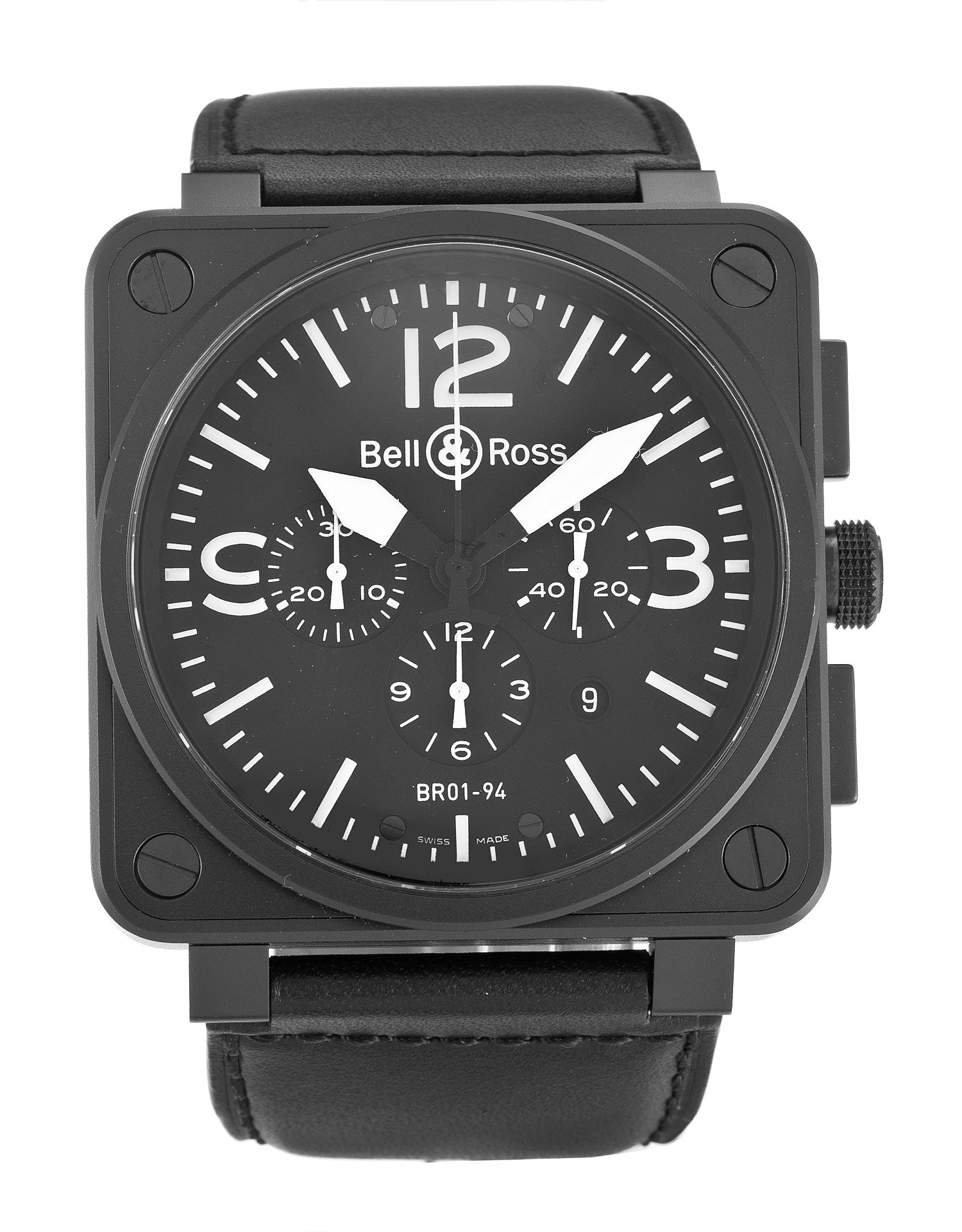 Bell y Ross BR01-94 cronógrafo de Carbono