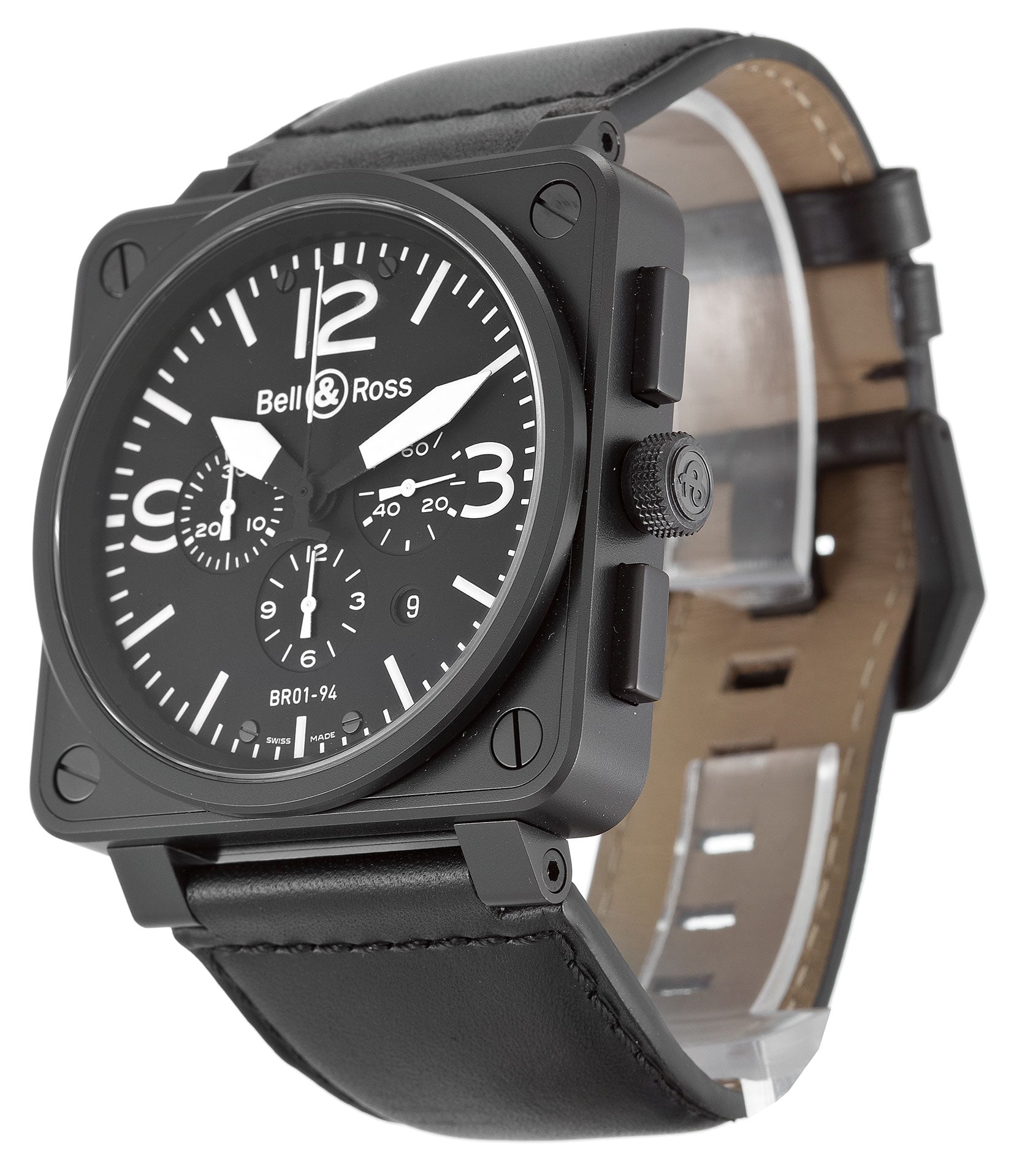 Bell y Ross BR01-94 cronógrafo de Carbono