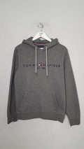 Tommy Hilfiger sudadera con capucha vintage M