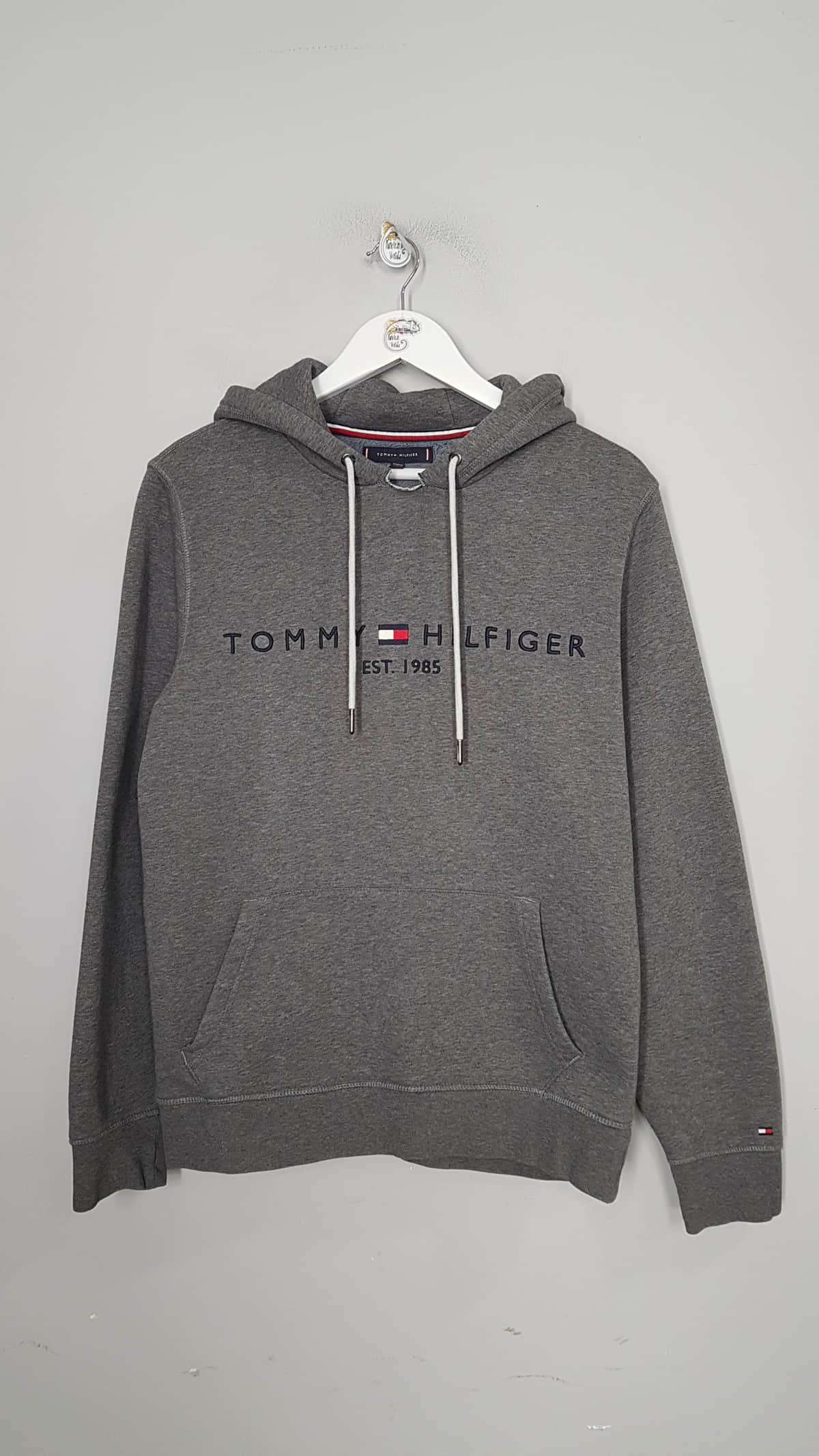 Tommy Hilfiger sudadera con capucha vintage M