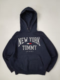 Tommy Hilfiger sudadera con capucha vintage L