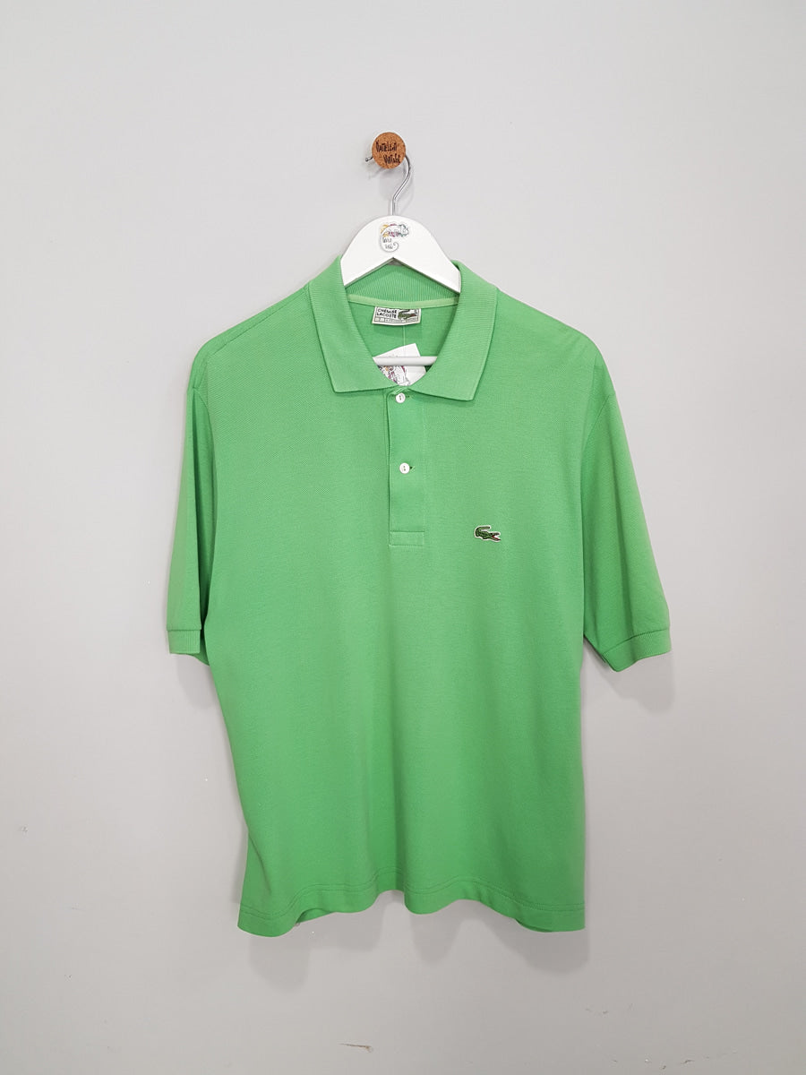 Lacoste polo vintage “cropped” XXL