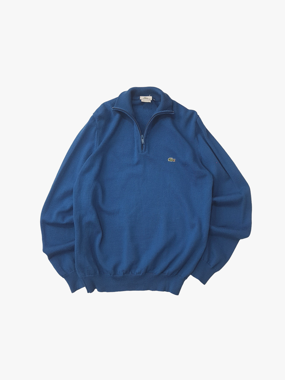 Lacoste jersey 1/4 lana M