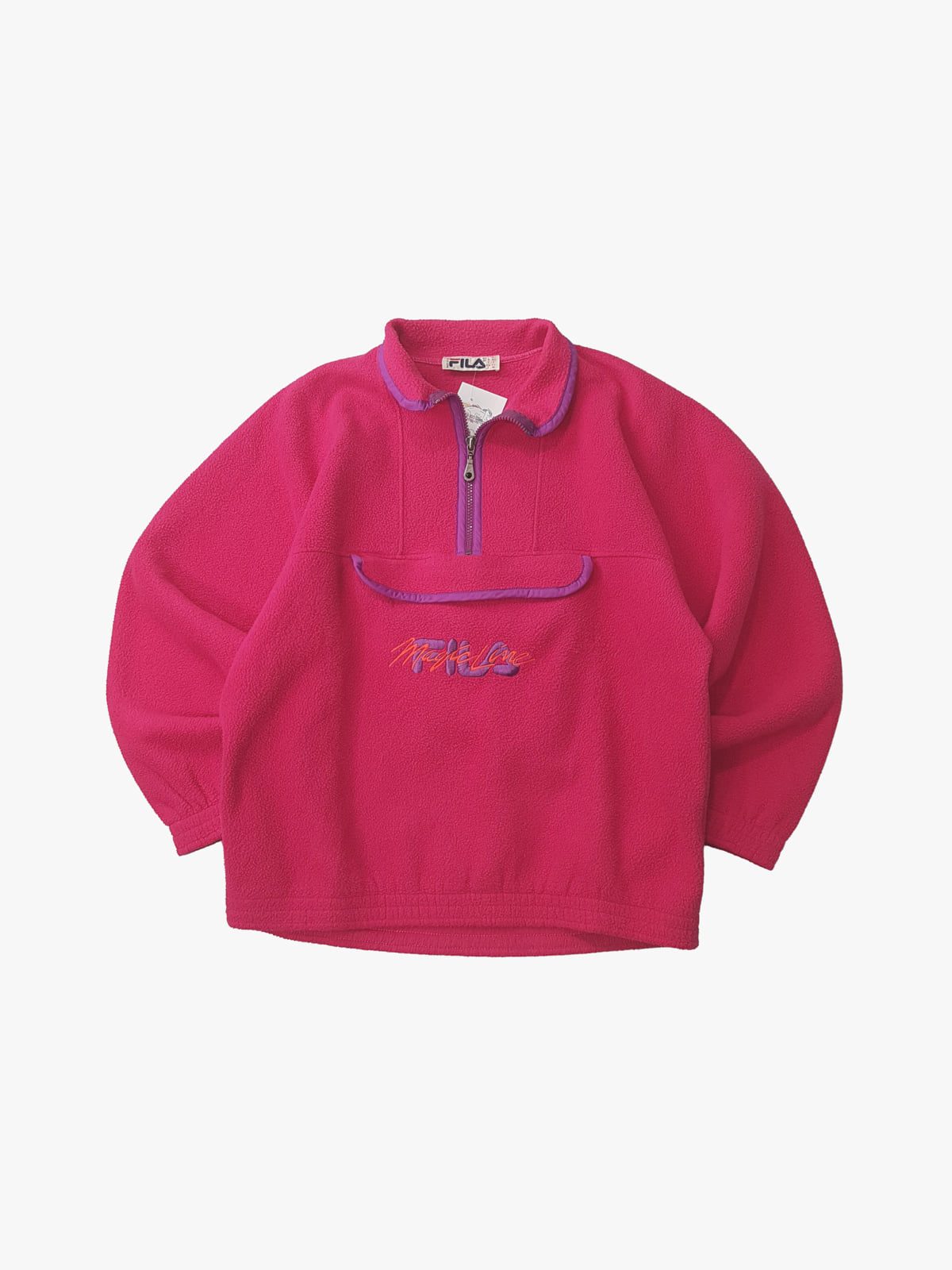 Fila Magic Line polar canguro 1/4 vintage S