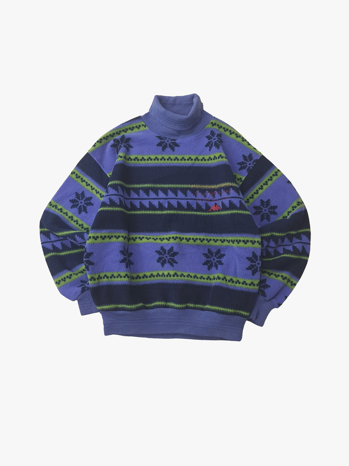 Kappa sudadera polar cuello vuelto vintage M
