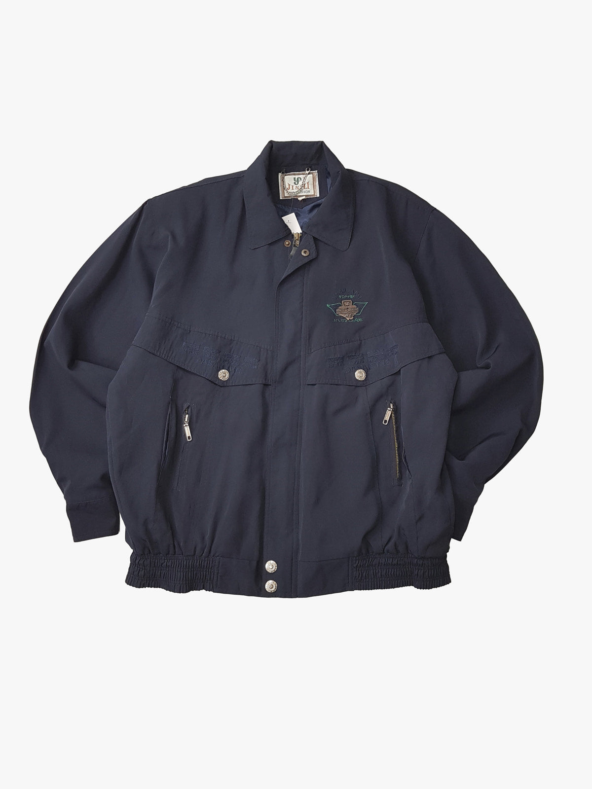 Jisili Fashion cazadora harrington/bomber vintage XXL