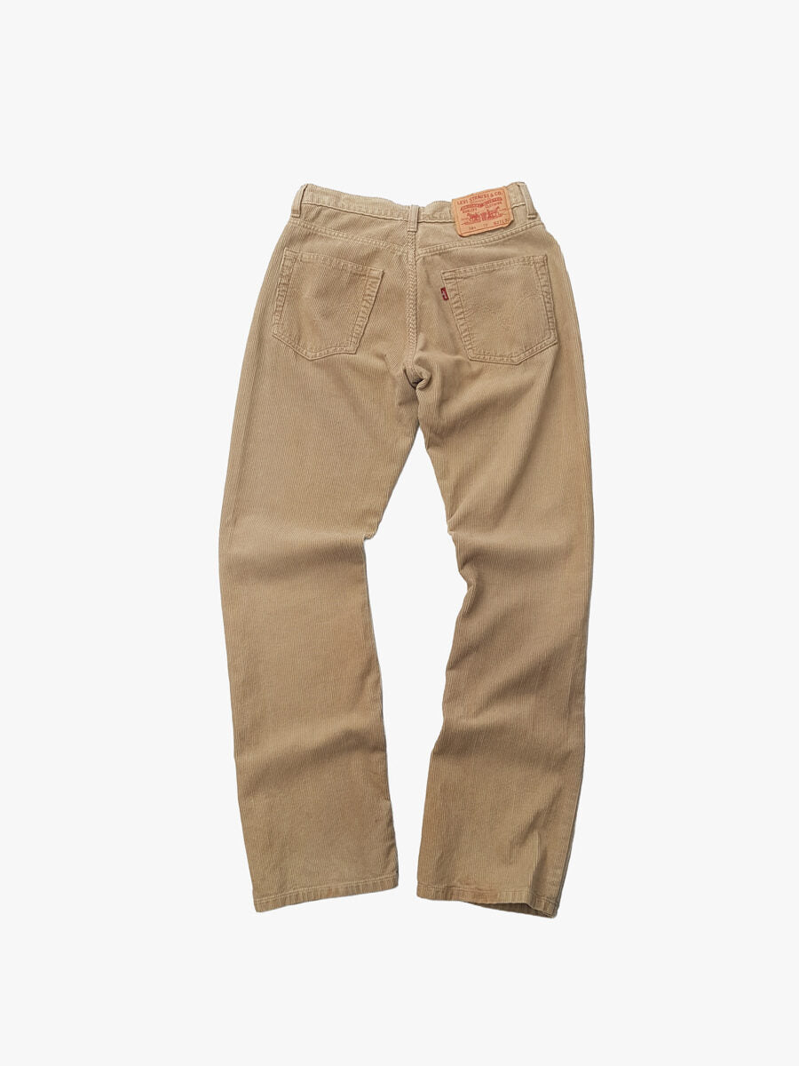 Levis 584 pantalon de pana XS