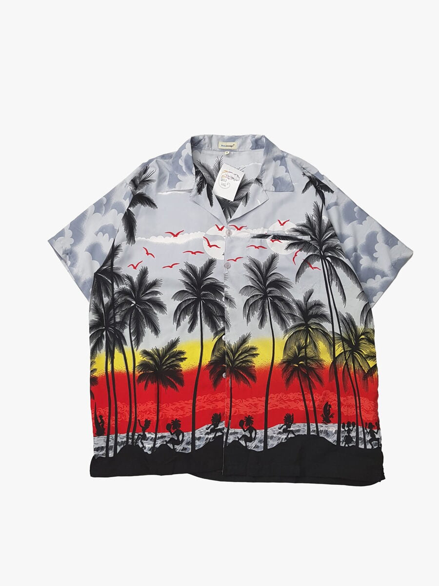 Don Amigo camisa estampada manga corta M