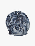 Blue World camisa estampado dragón L