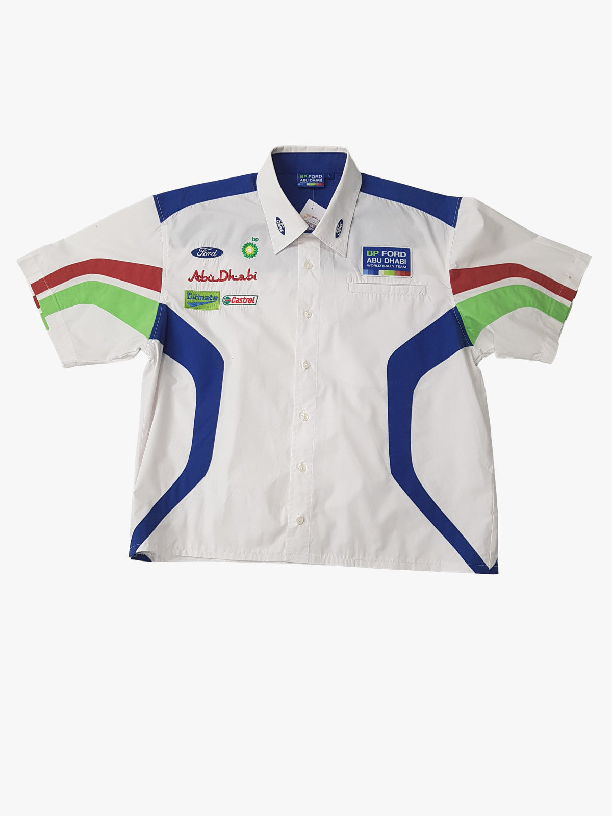 Ford Abu Dhabi camisa manga corta boxy L