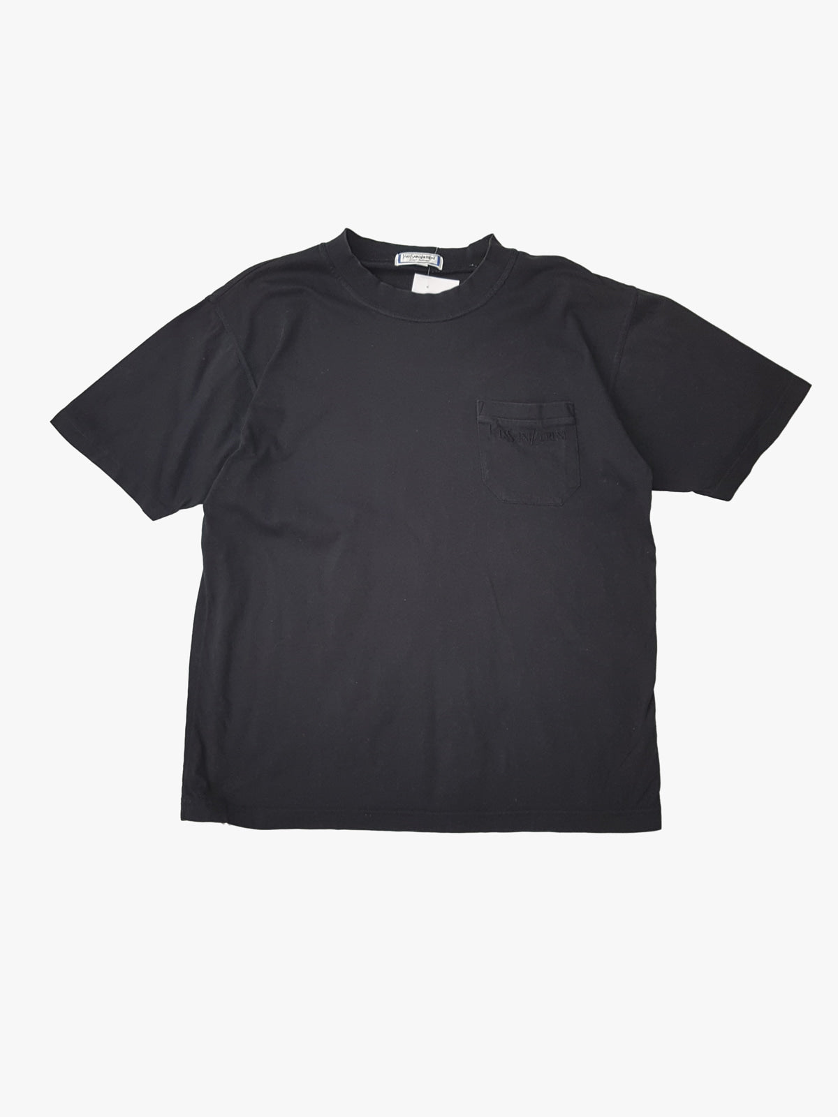 Yves Saint-Laurent camiseta bolsillo vintage M