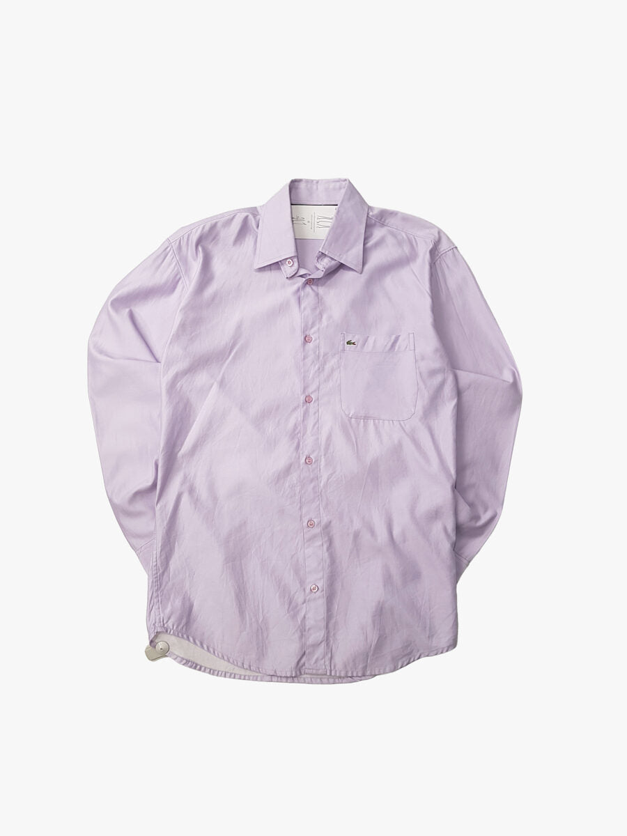 Lacoste camisa lisa M