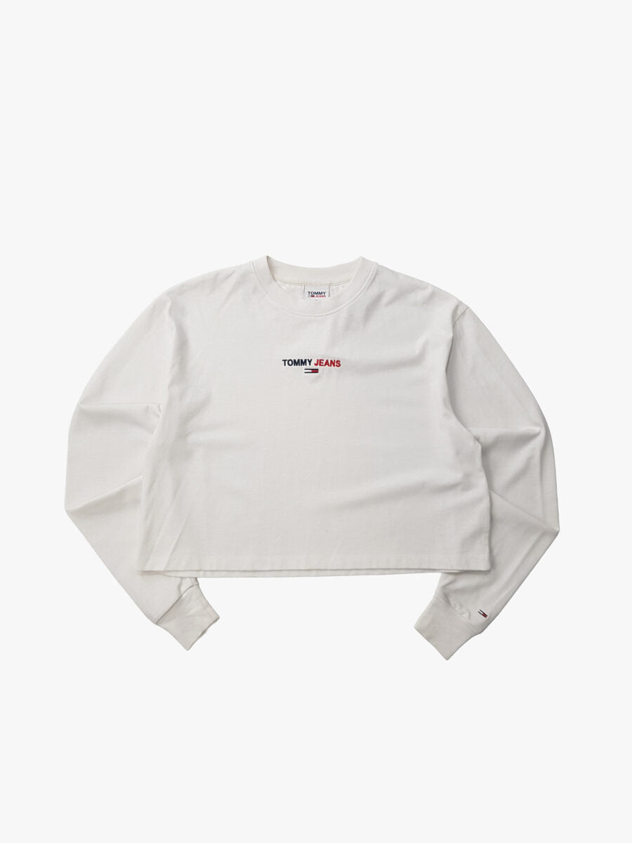 Tommy Jeans crop top manga larga XS