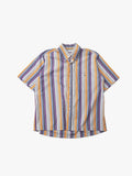 Lacoste camisa manga corta rayas boxy fit M