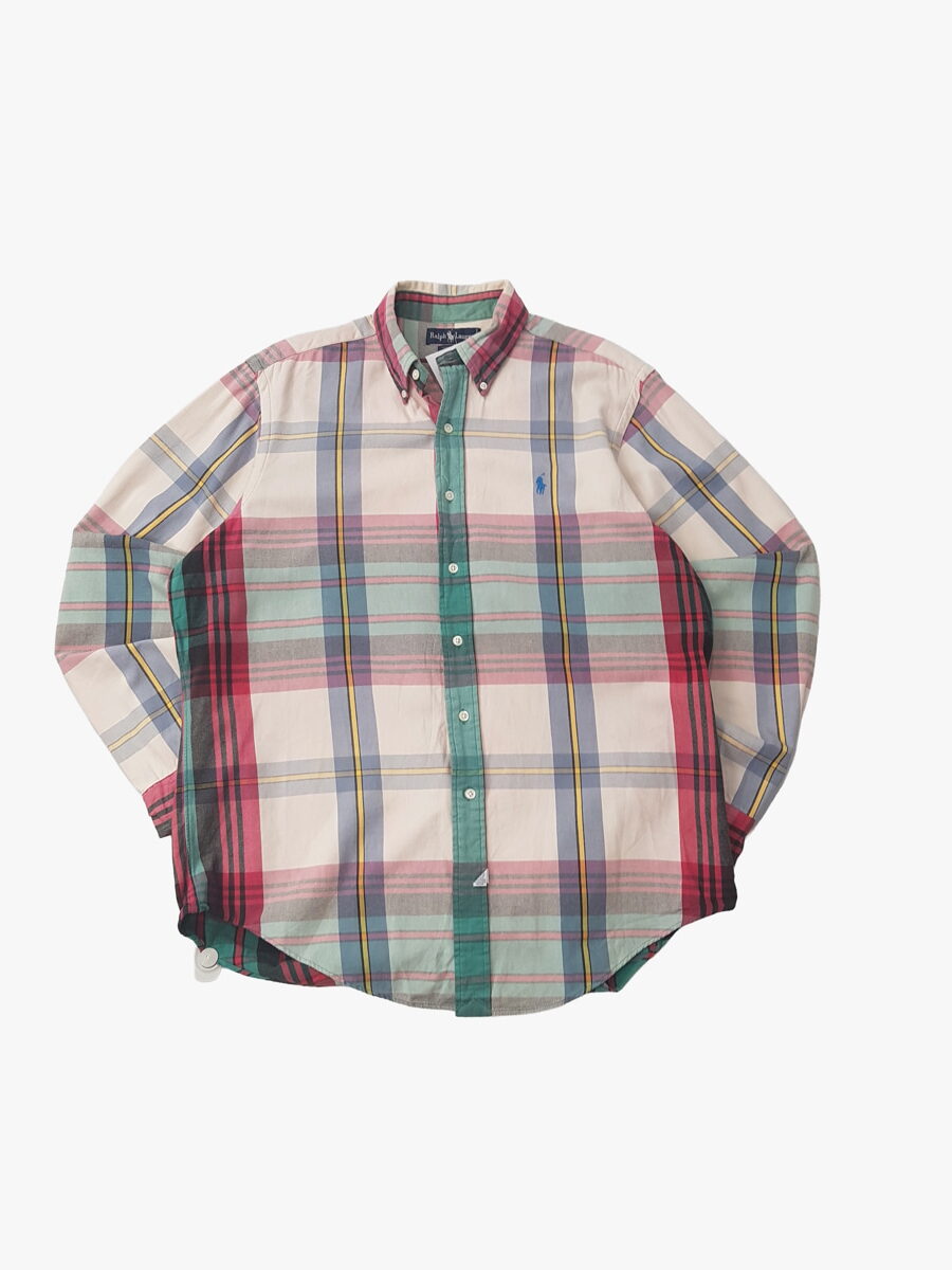 Ralph Lauren camisa de cuadros L