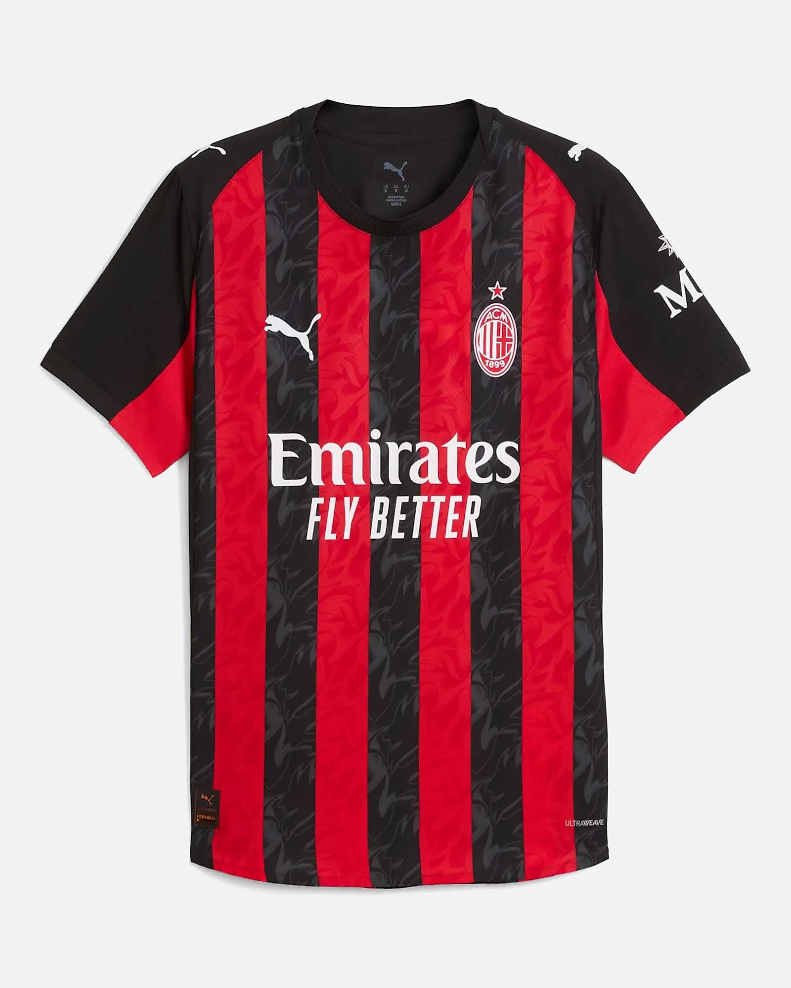 Camiseta 1ª AC Milan 2025/2026 Authentic