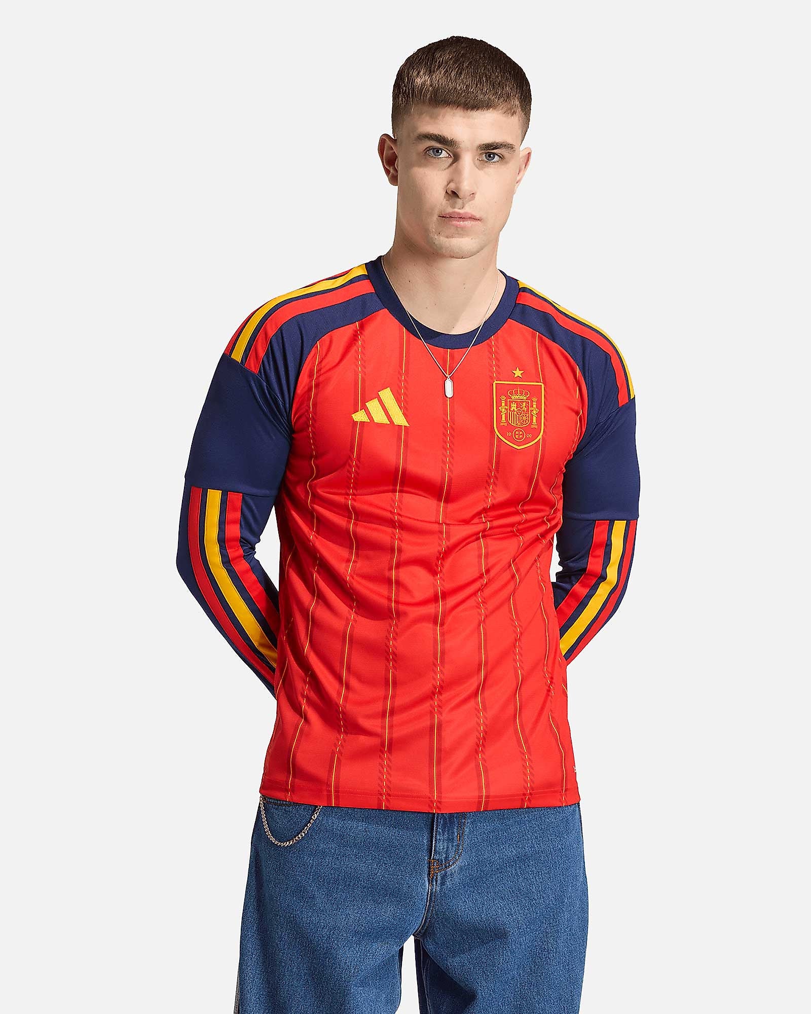 Camiseta manga larga 1ª España Mundial 2026
