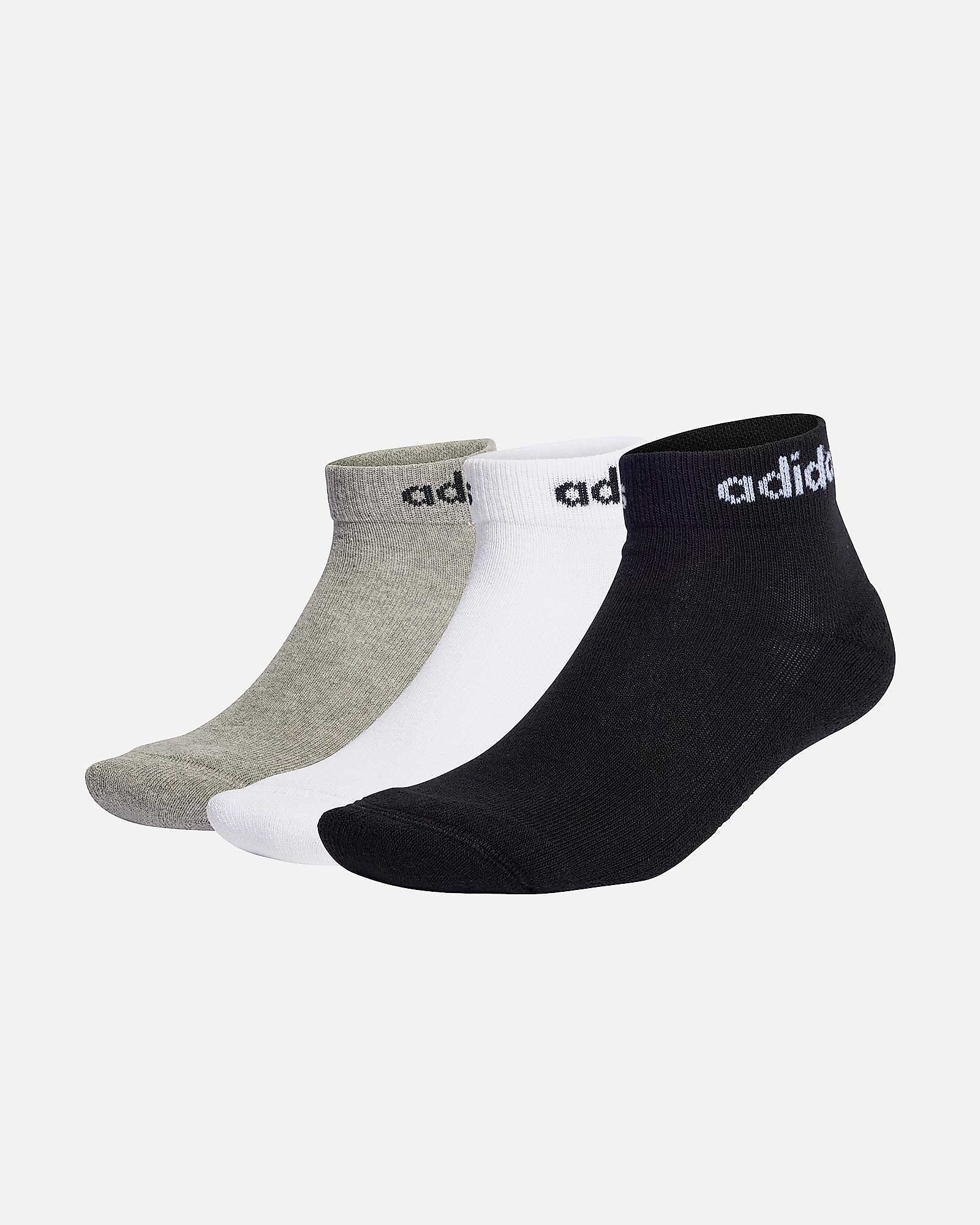 Calcetines adidas Linear Cushioned 3 Pares
