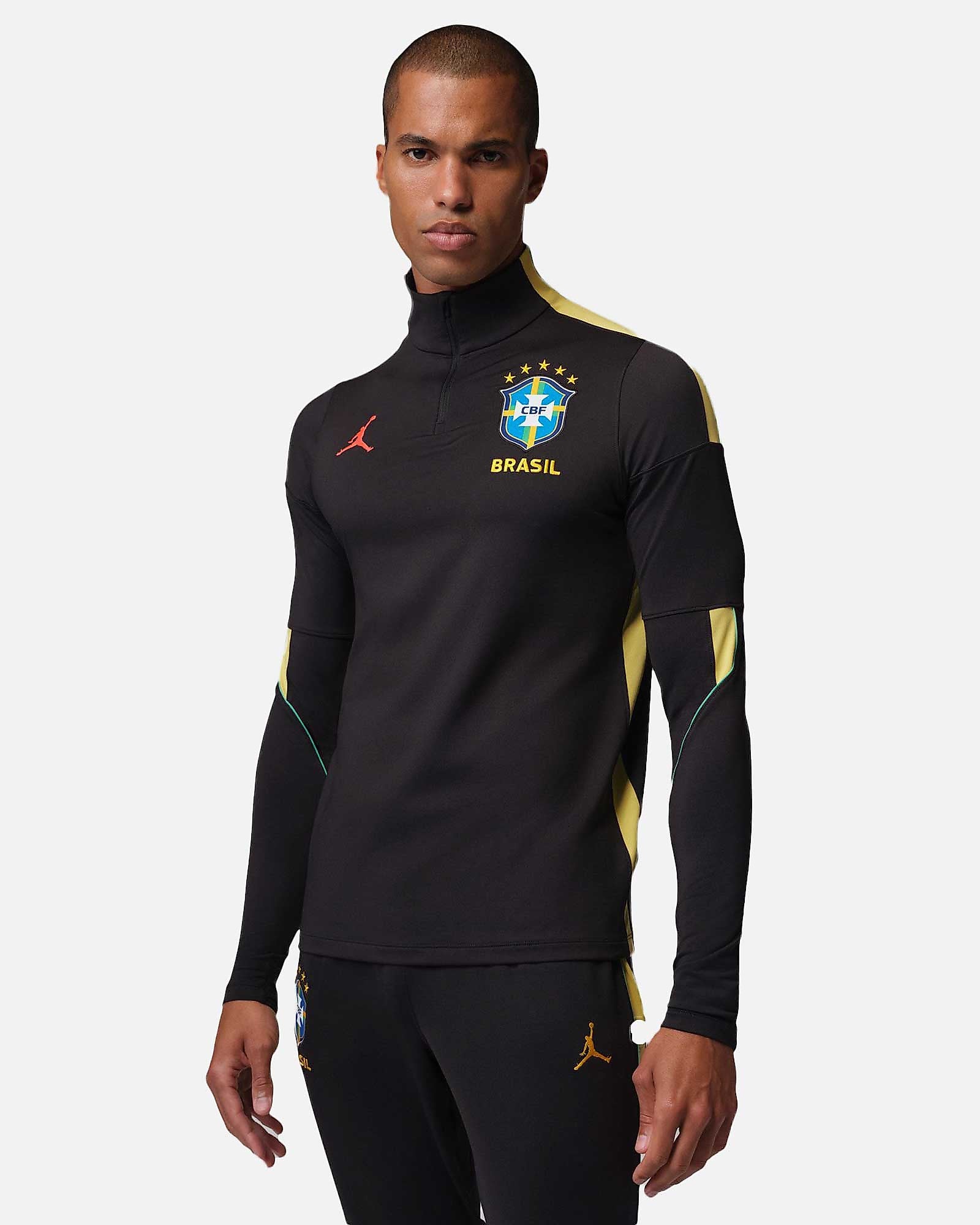 Sudadera de entrenamiento Brasil Mundial 2026 Drill Top