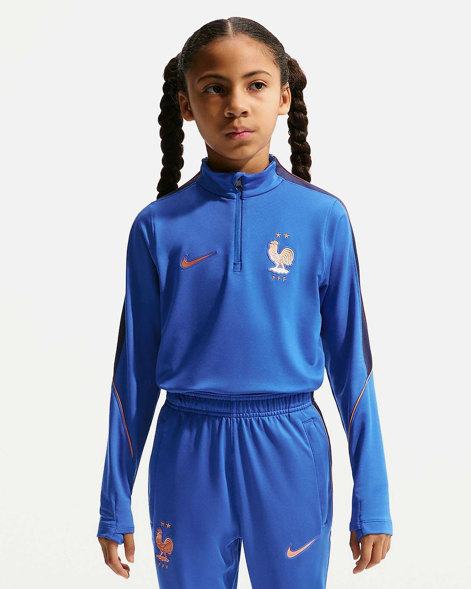 Sudadera de entrenamiento de fútbol Selección de Francia Mundial 2026 FFF Strike Dri-FIT