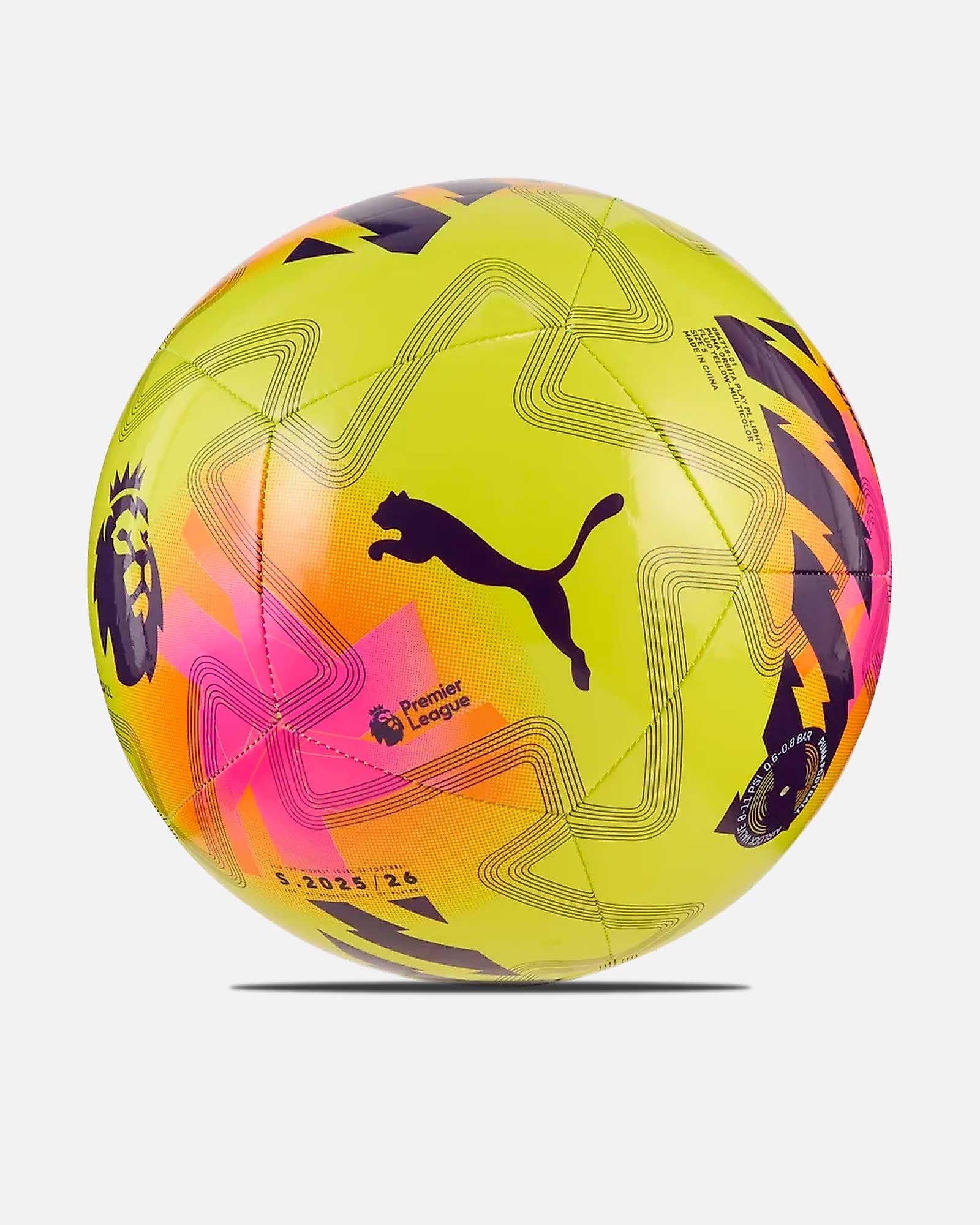 Balón de fútbol 7 PUMA Orbita Play Premier League Lights
