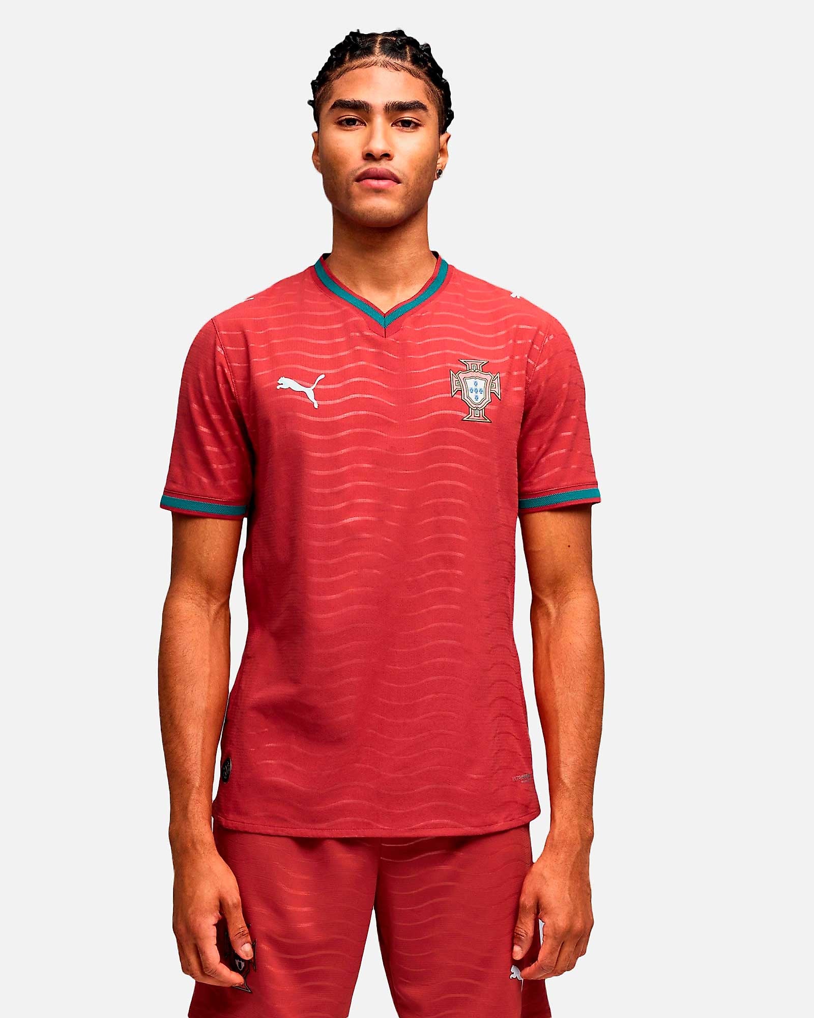 Camiseta 1ª Portugal Mundial 2026 Authentic