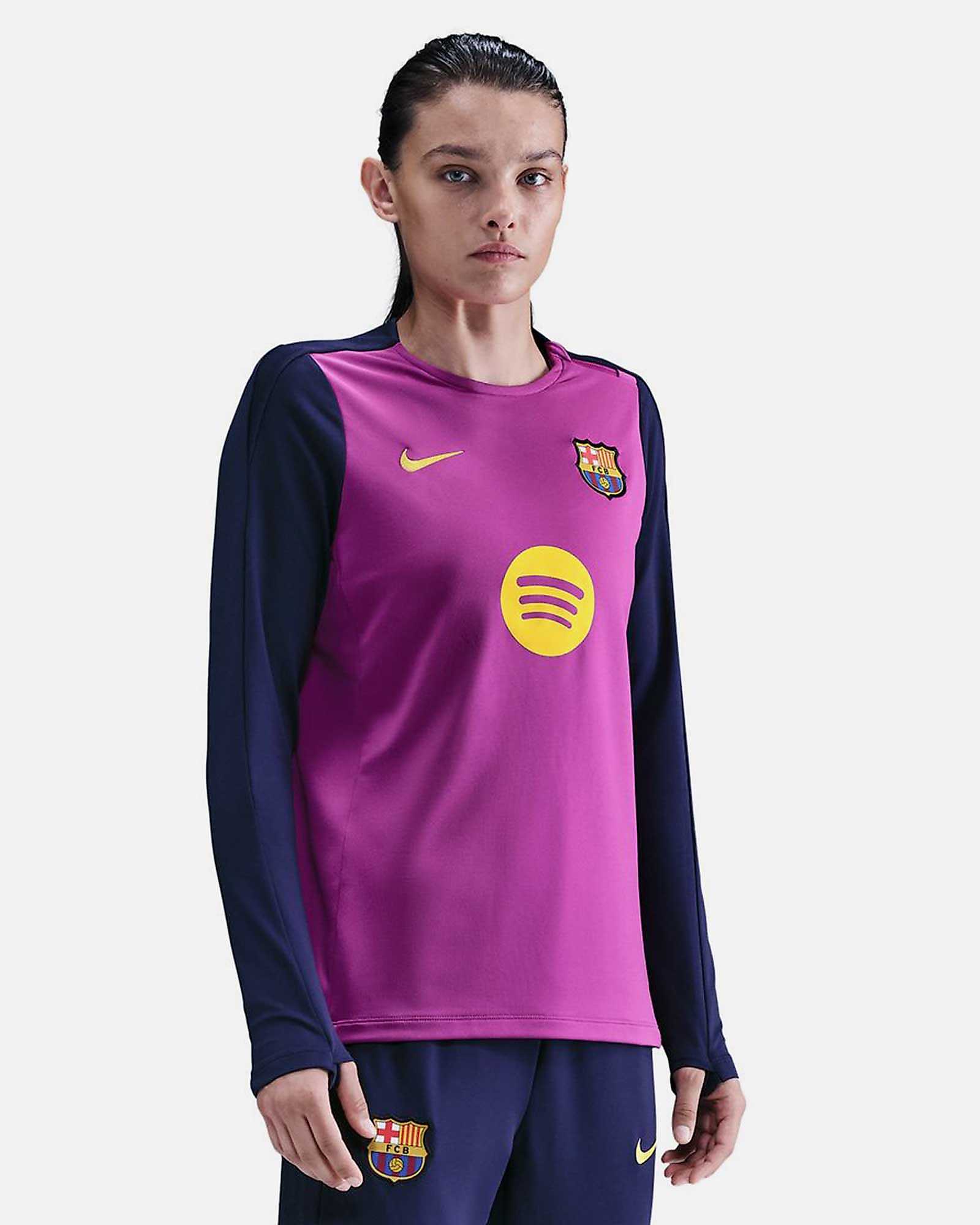 Camiseta de fútbol con cuello redondo de tejido Knit Nike Dri-FIT - Mujer