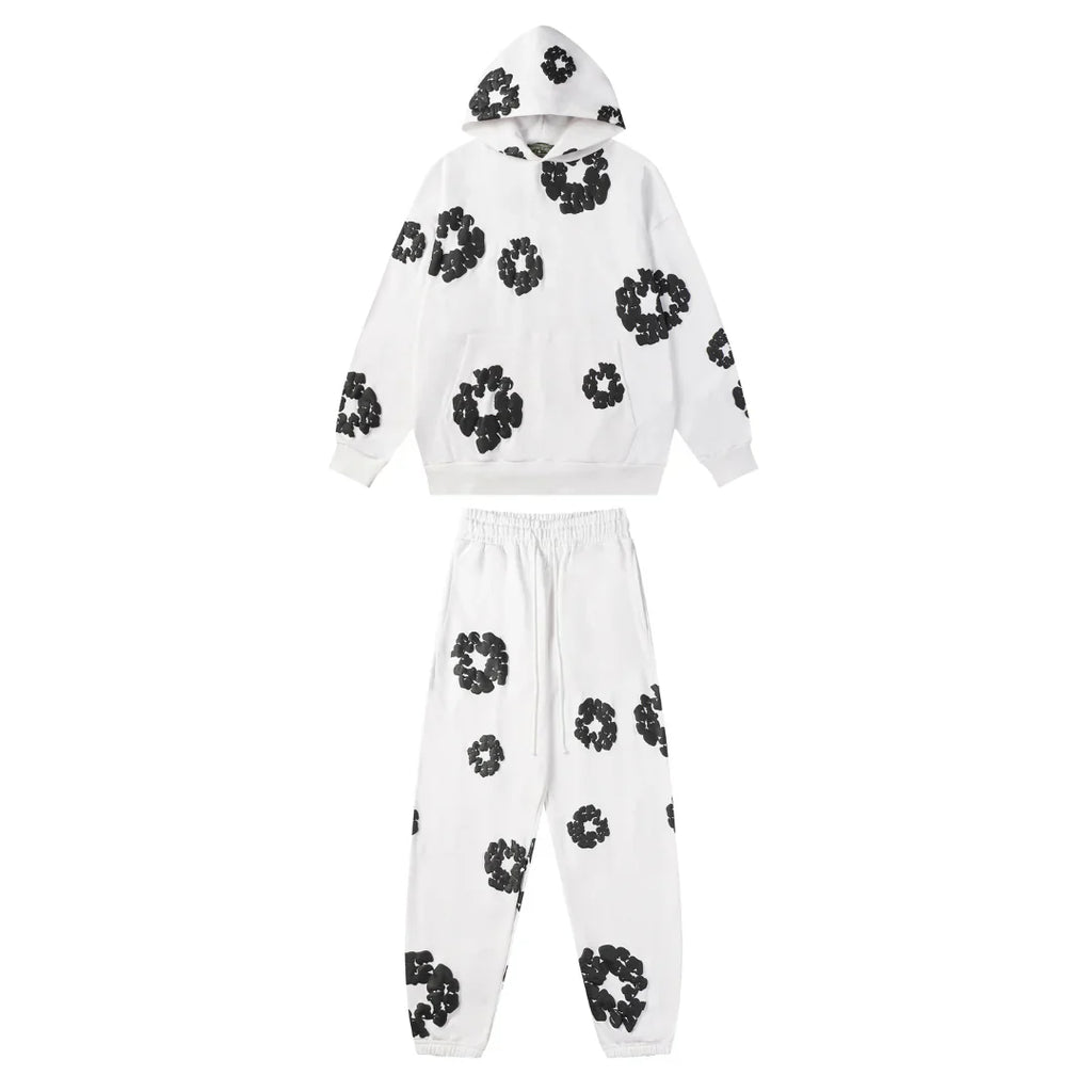 DENIM TARS WHITE TRACKSUIT