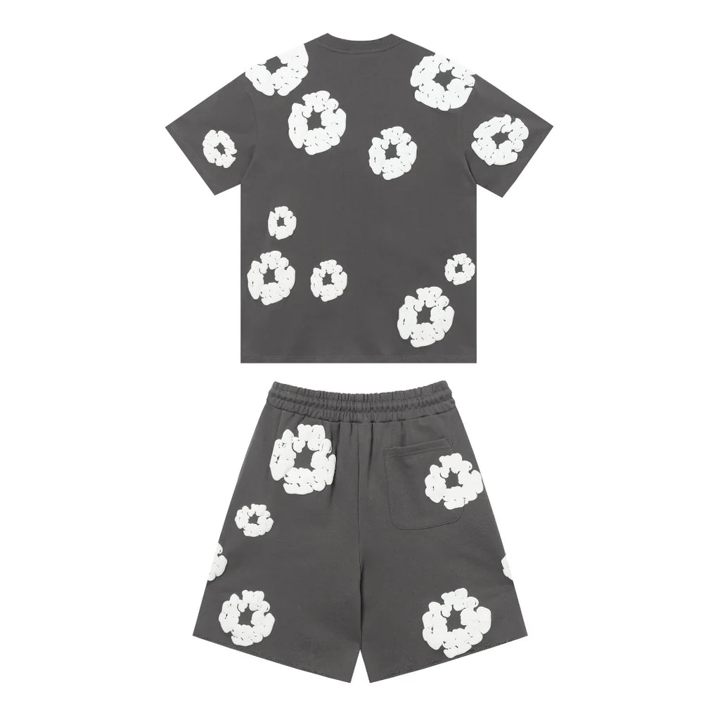 DENIM TEARS CARBON SHORT SET