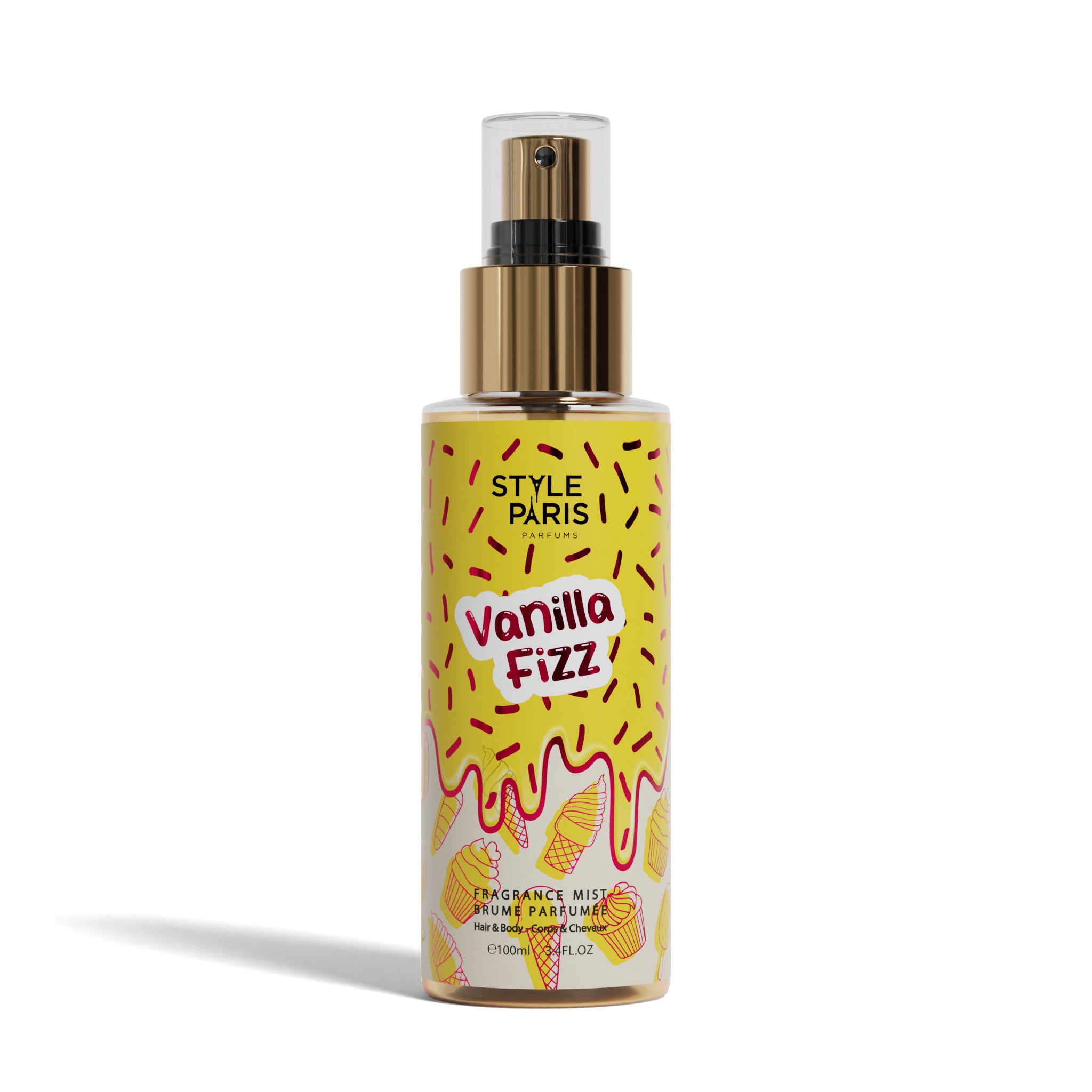 Body Mist Vanilla Fizz