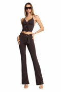 SIOFRA PANT - BROWN