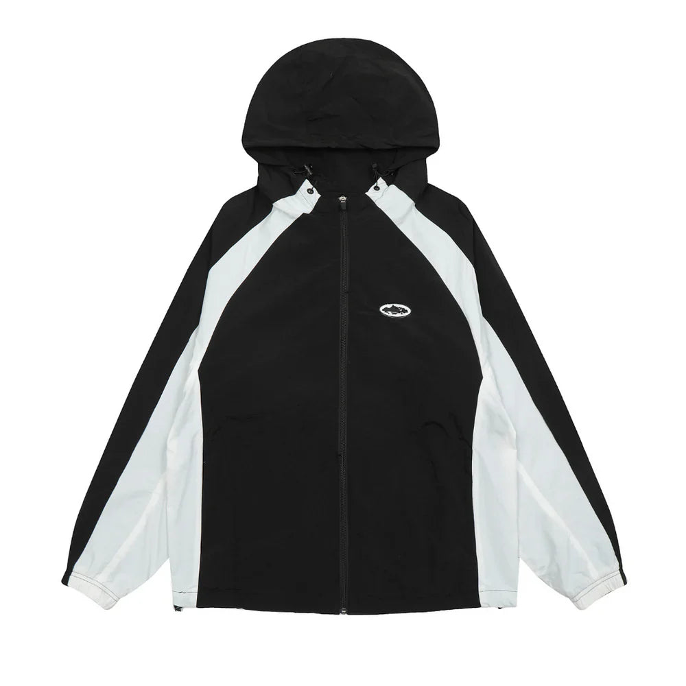 BLACK WINDBREAKER