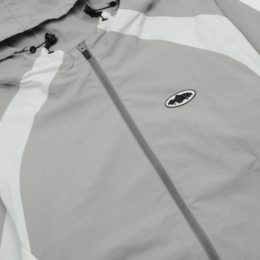 GREY WINDBREAKER