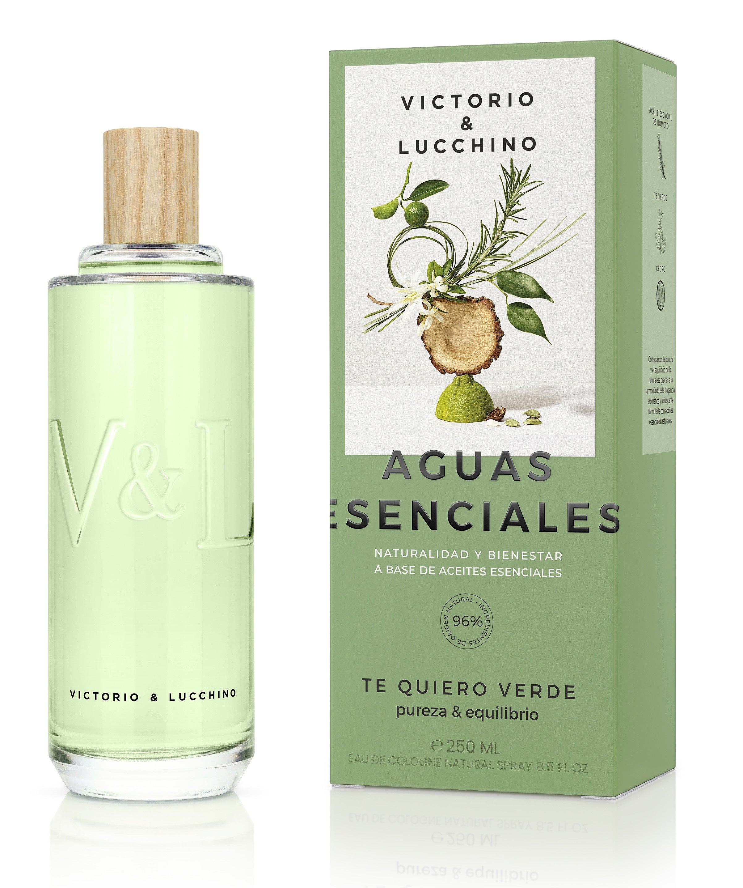 Aguas Esenciales Te Quiero Verde