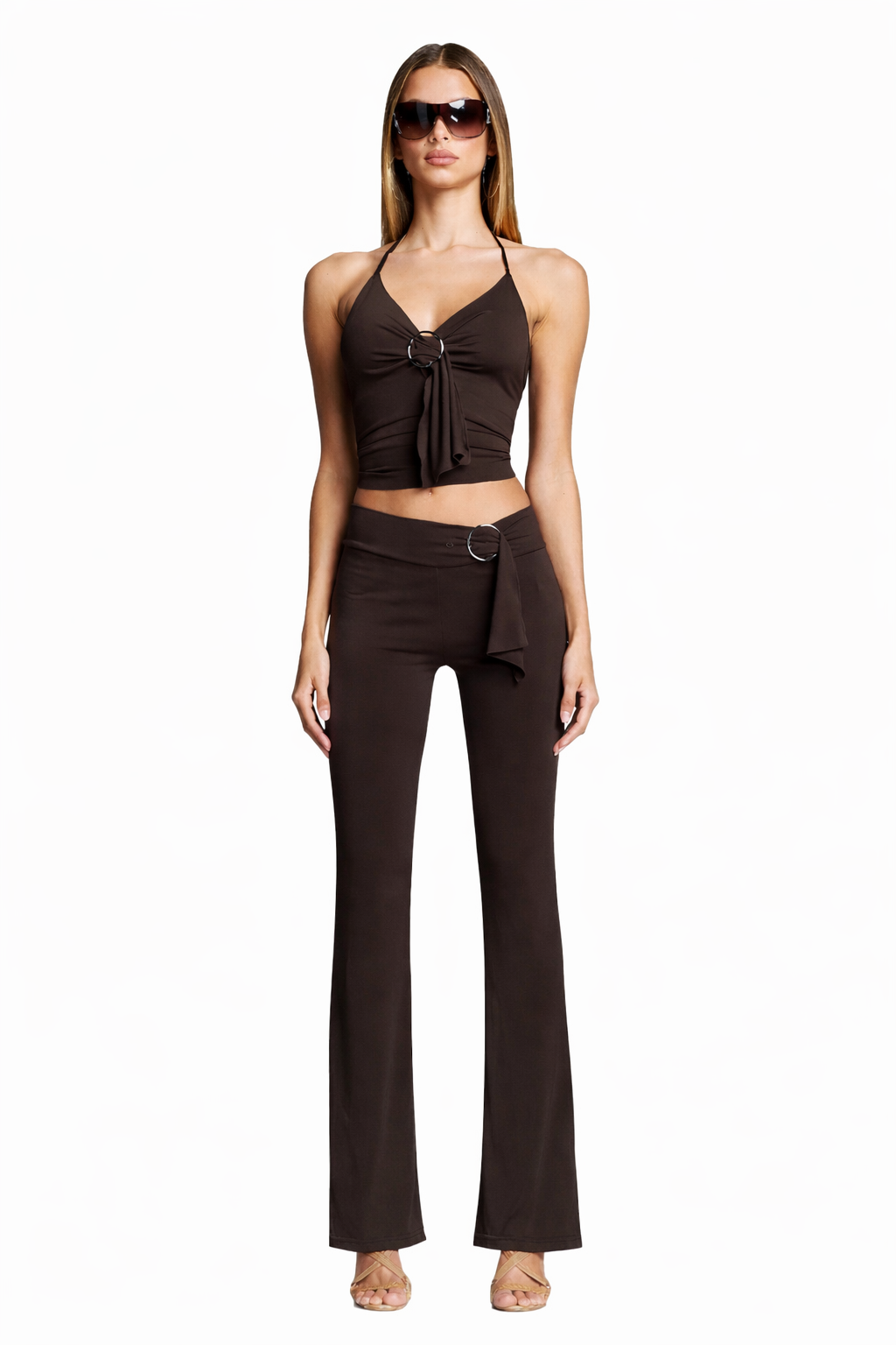 SIOFRA TOP - BROWN