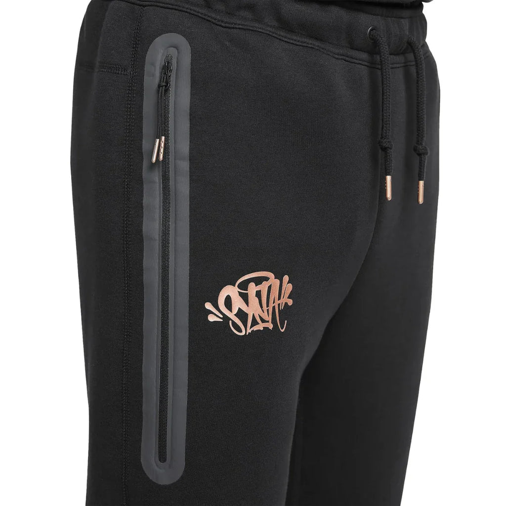 SYNA TECH BLACK TRACKSUIT