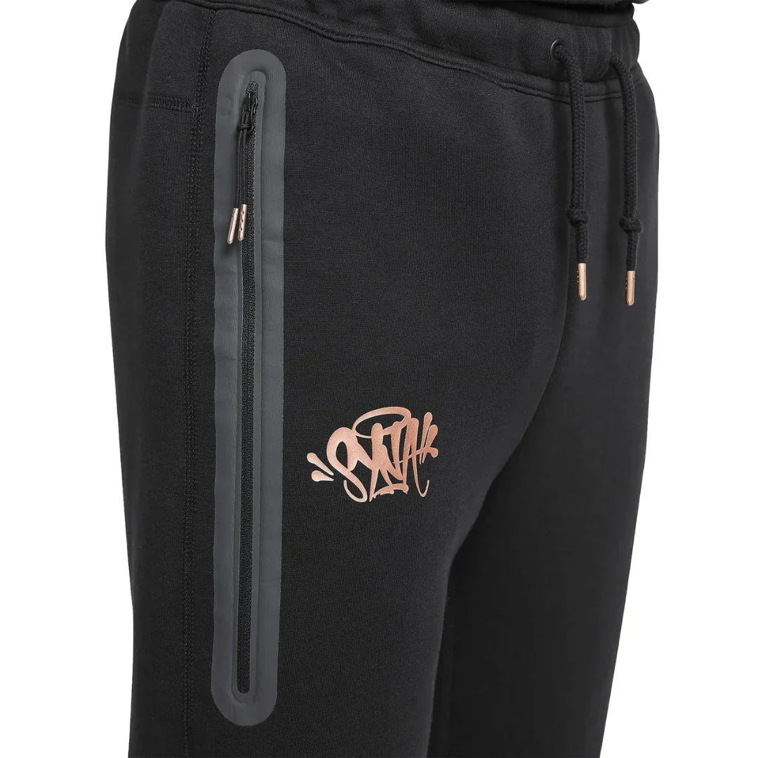 SYNA TECH BLACK TRACKSUIT