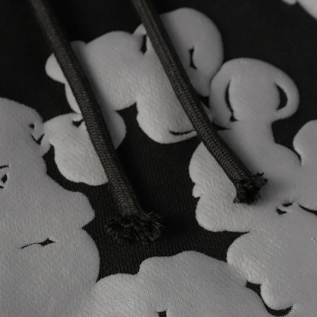 DENIM TEARS BLACK GREY SHORT SET