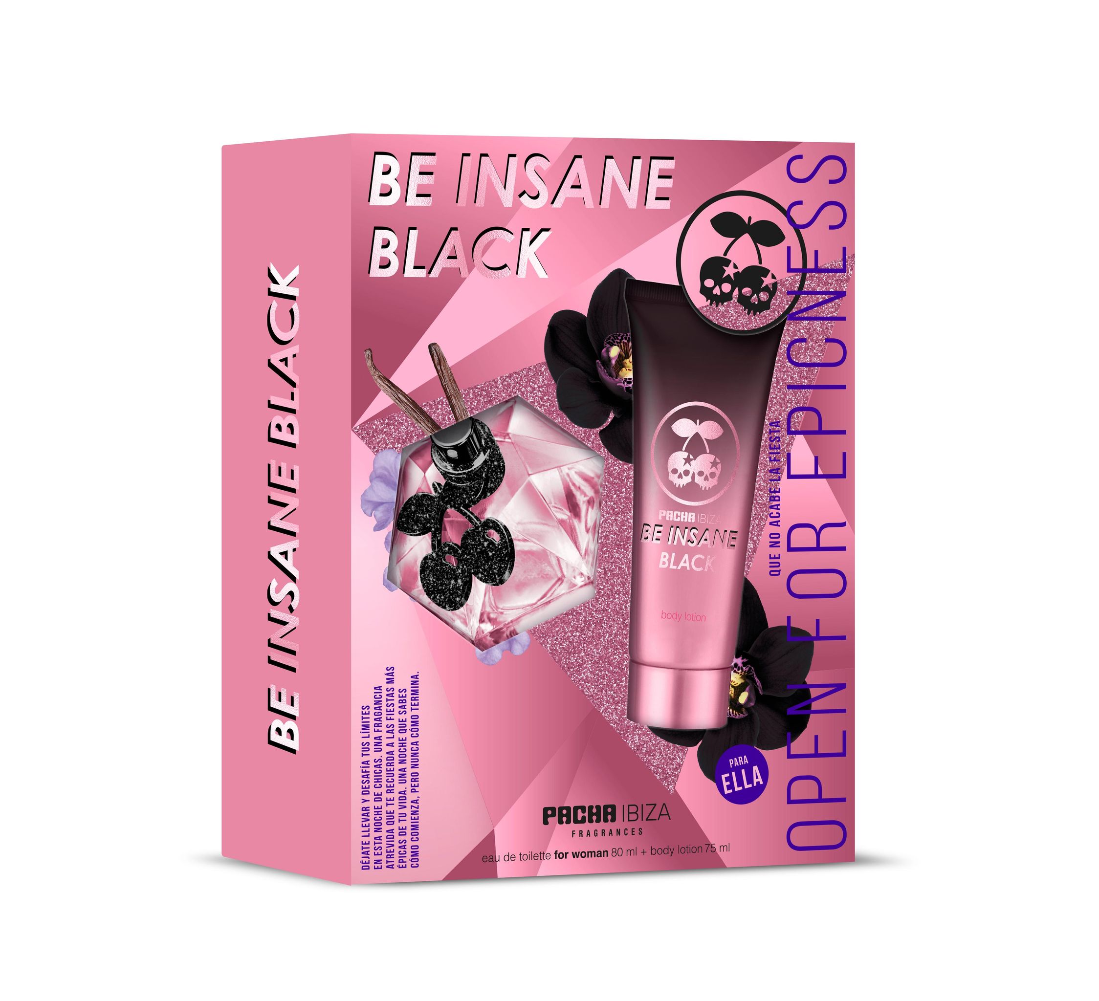 Be Insane Black Estuche de regalo Mujer