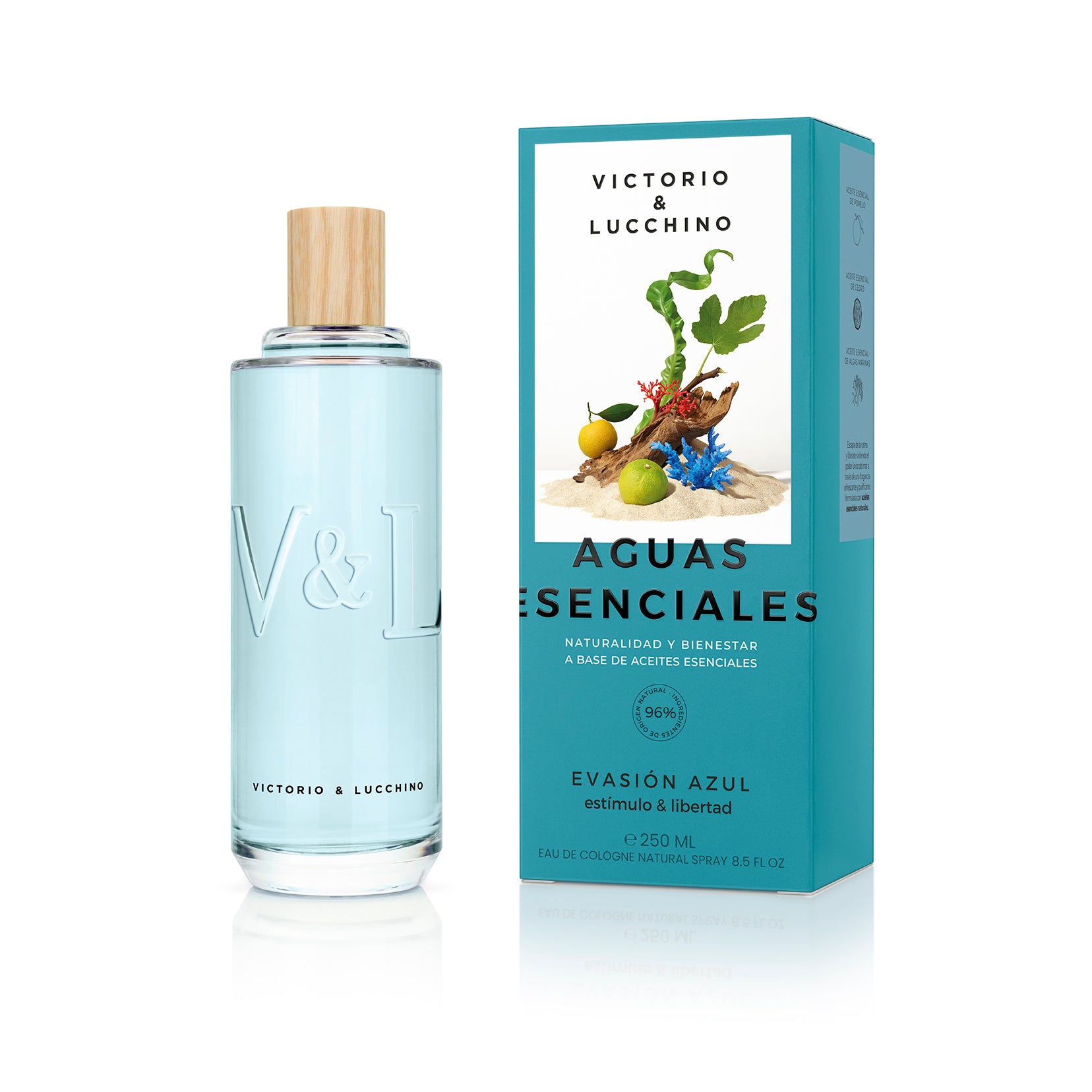 Aguas Esenciales Evasión Azul EDC
