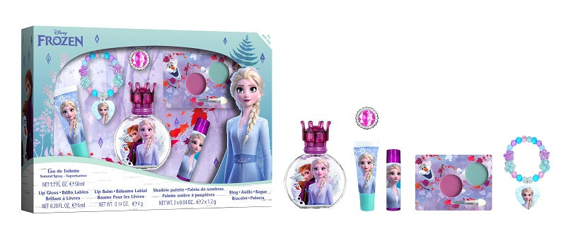 Set Frozen EDT + Kit Cosmética y Bisutería