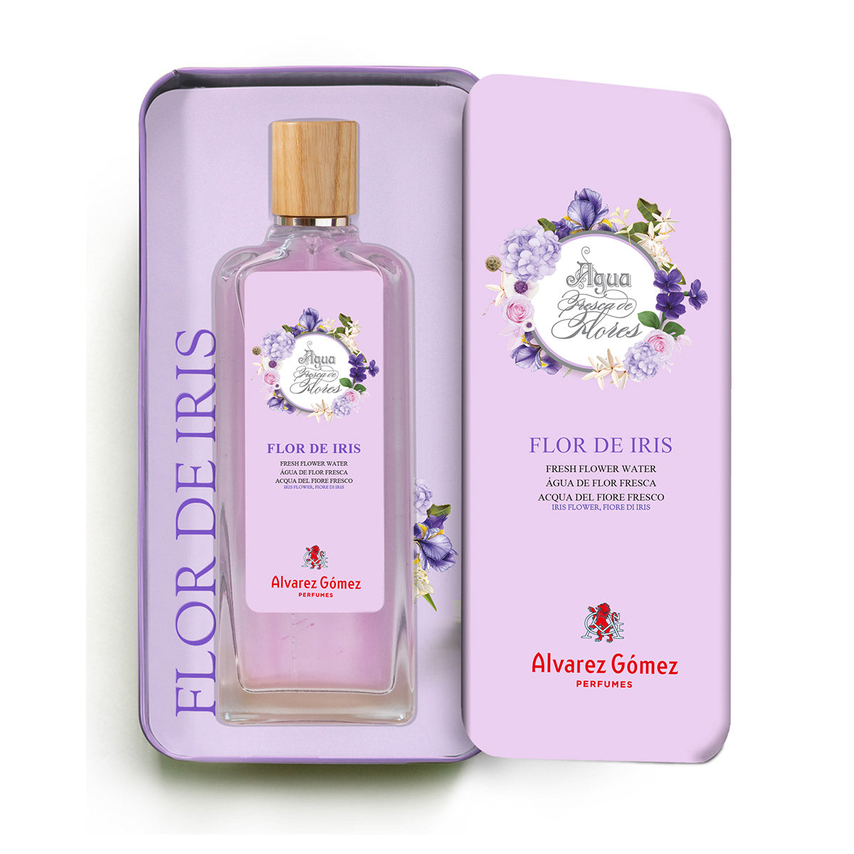 Lata Agua Fresca Flor de Iris