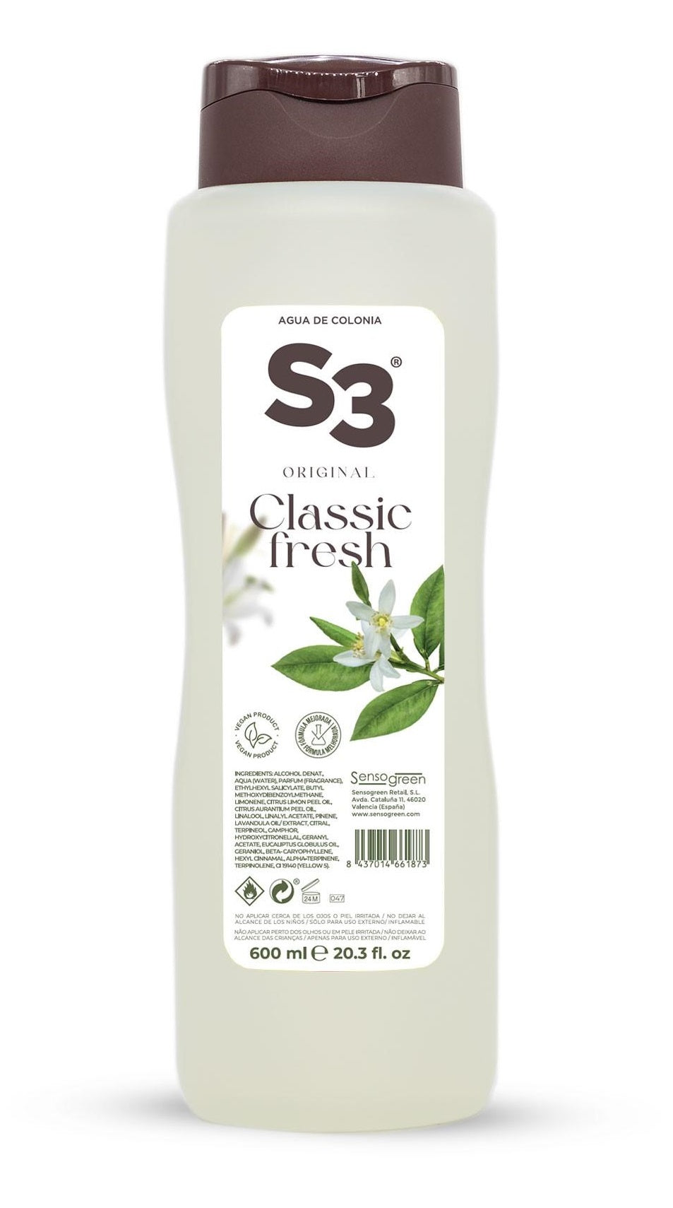 S3 Agua de Colonia Classic
