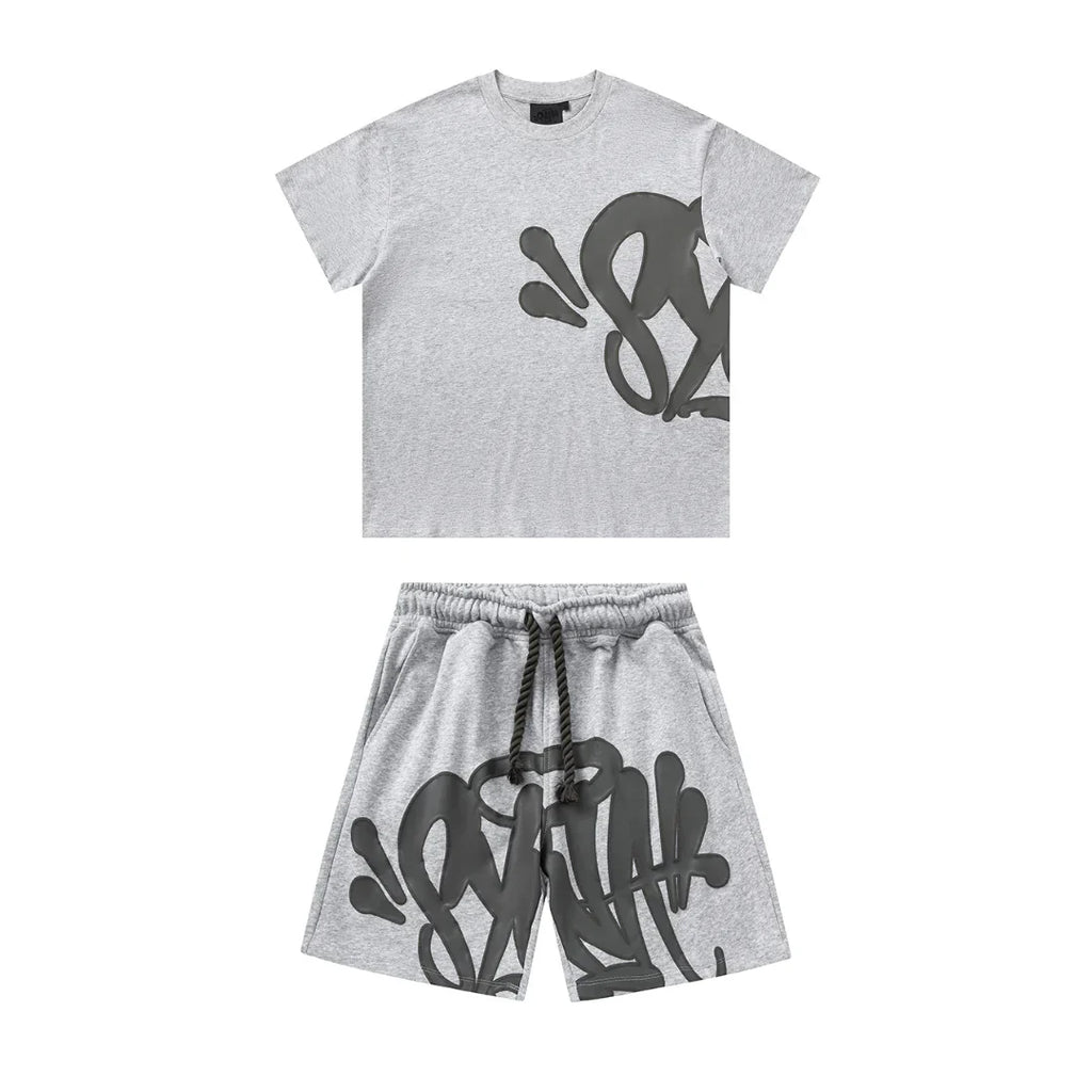 SYNA WORLD GREY LOGO TRACKSUIT