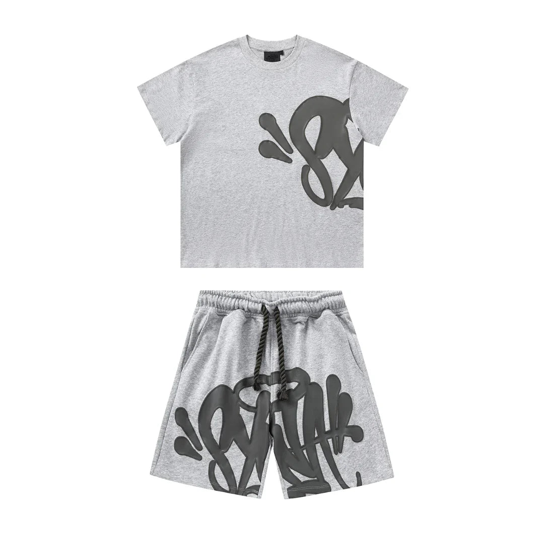 SYNA WORLD GREY LOGO TRACKSUIT