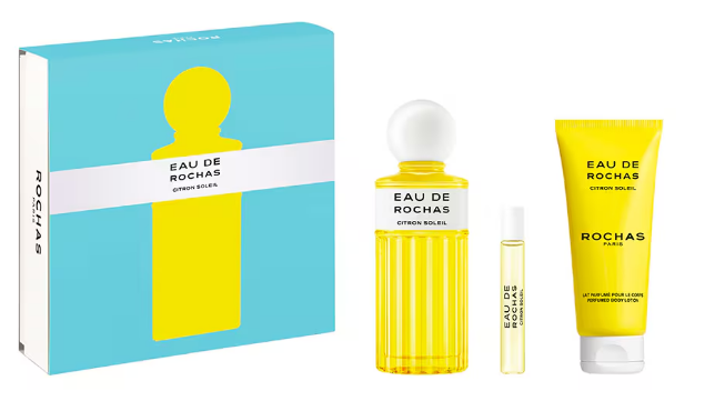 Estuche Eau de Rochas Citron Soleil Eau de Toilette
