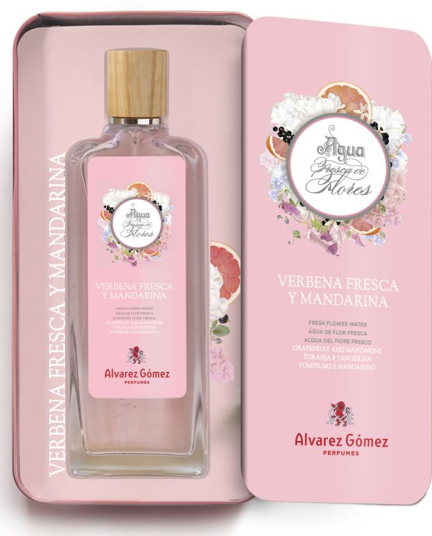 Agua Fresca de Flores Verbena Fresca y Mandarina