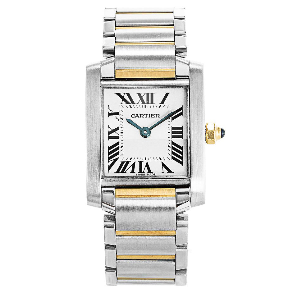 W51007Q4 tono Cartier Tank Francaise Dos