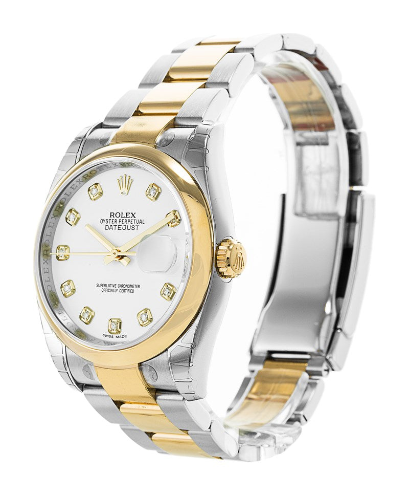 Datejust Bisel de metal con tapa 116203